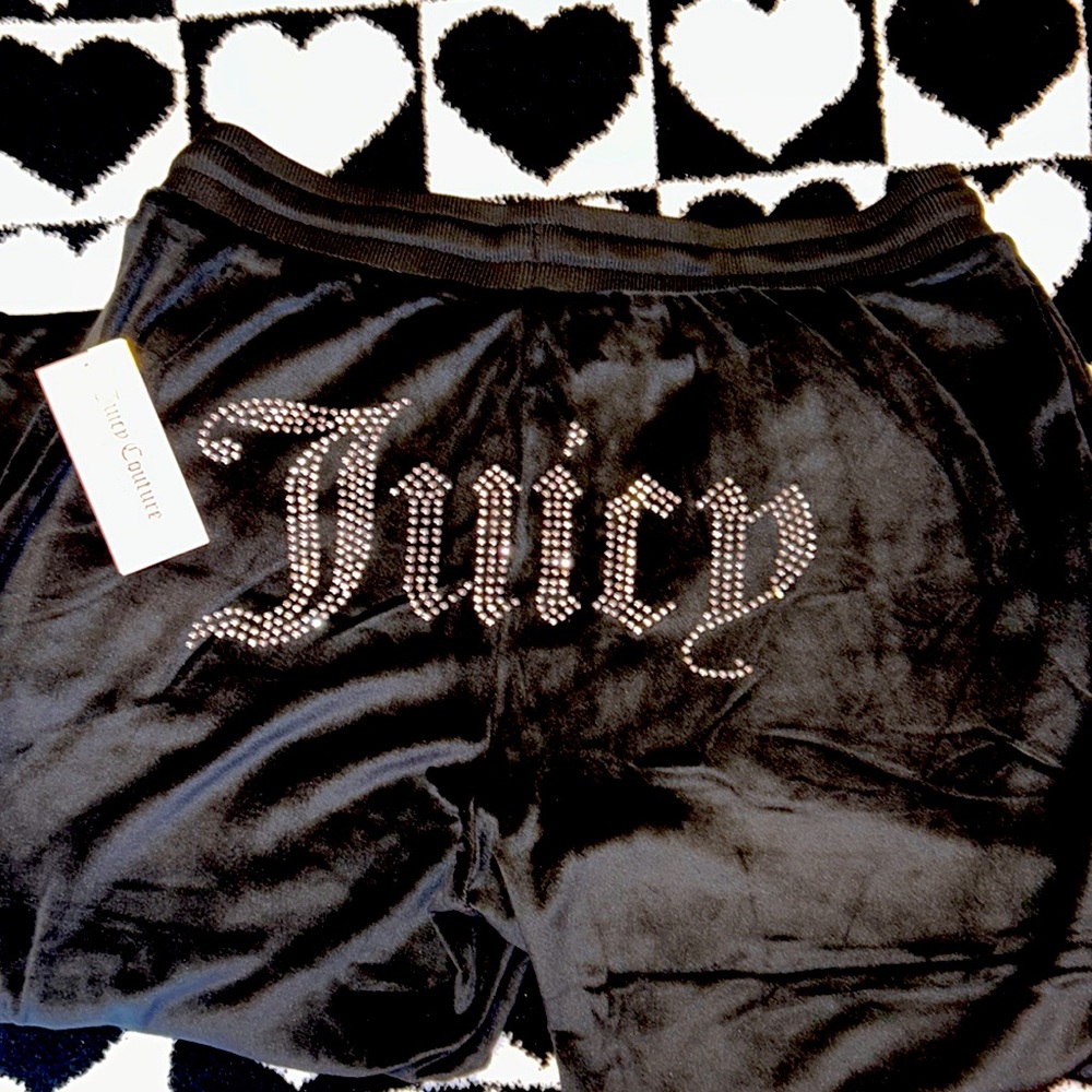 Juicy Couture Black Sleep Pants